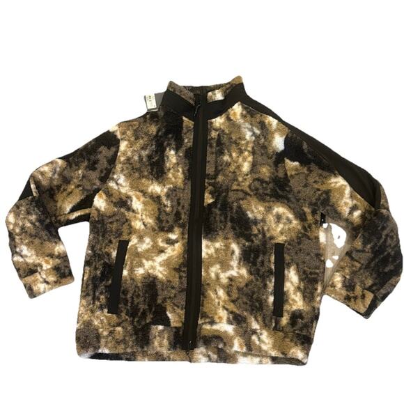 VRST Men’s XXL Sherpa Full Zip Jacket Warm Stone Fleece Coat Heavyweight NWT - Picture 2 of 9